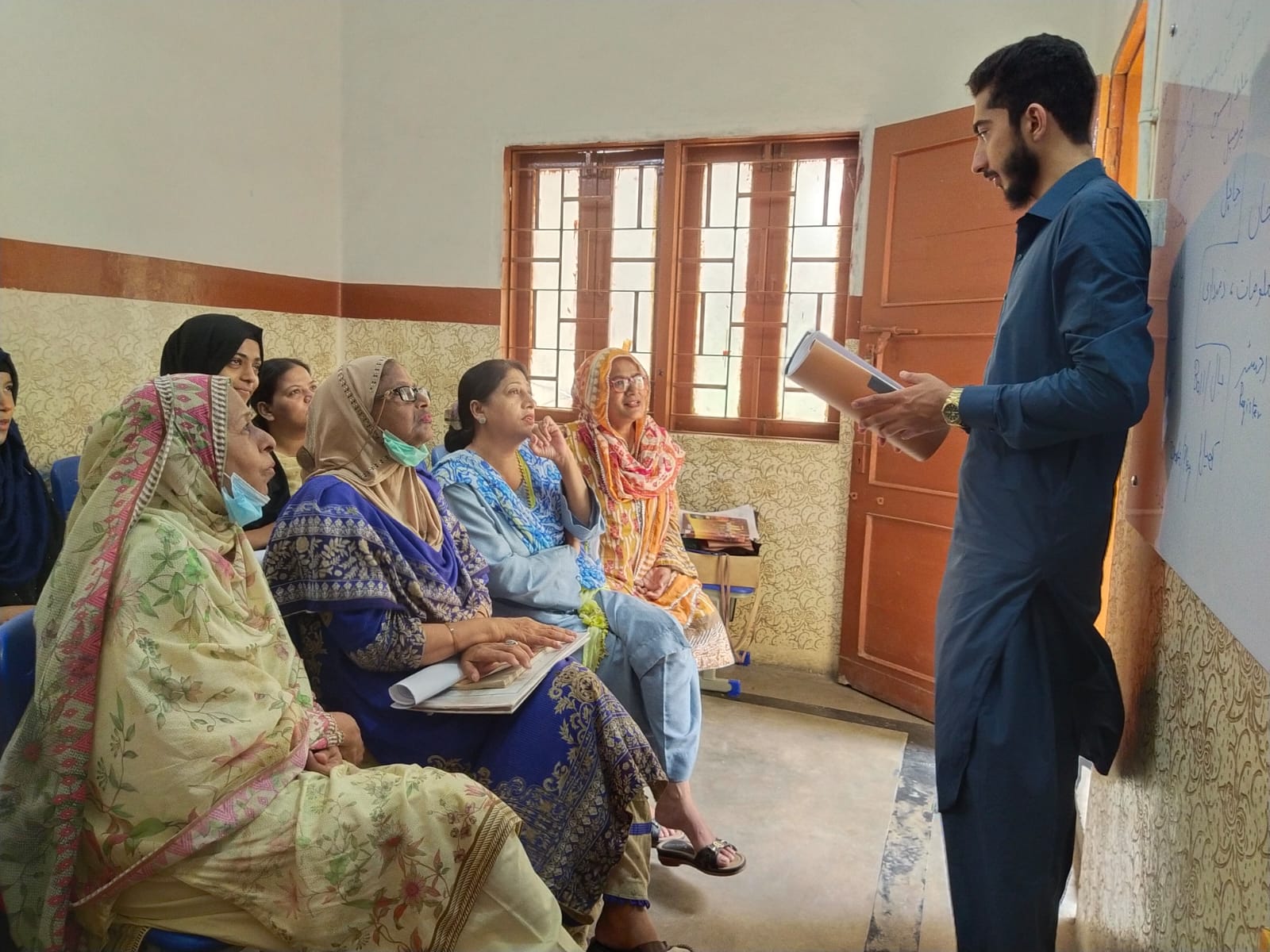 Sign language class